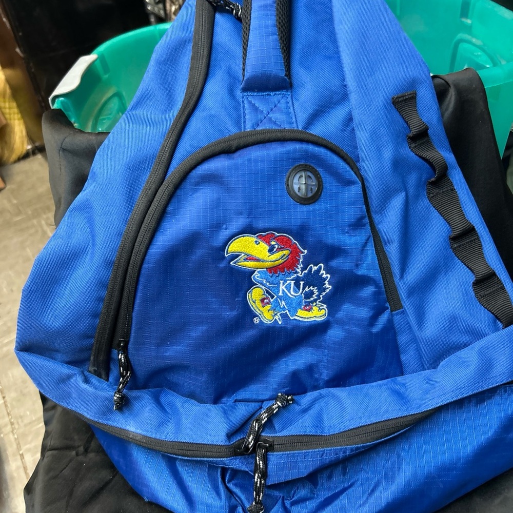 Blue Sling Backpack